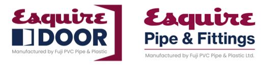 Home esquire door & pipe logo